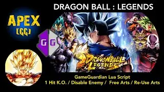 DRAGON BALL LEGENDS (GameGuardian Lua Script) Hacks Gameplay