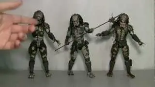 Обзор серии фигурок Predator 2 от NECA! Шаман-кабан и городской охотник!