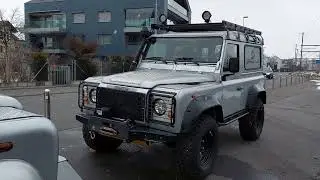 IVECO Daily Umbau bzw. R&uuml;ckbau der Seilwinde, Land Rover Defender 130 TD4 Diff Reparatur.