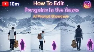 Ai Penguin Editing Tutorial | Penguin Walking Editing (Instagram Trend) New Emotional Ai Edit 