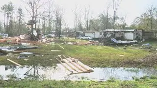 Montgomery County leaders assess damage as likely tornado leaves trail of destruction