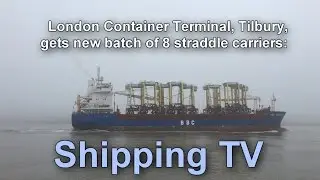 London Container Terminal gets 8 new Straddle Carriers: