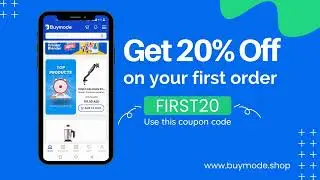 Buymode Shopping App | Get 20% off on your first order