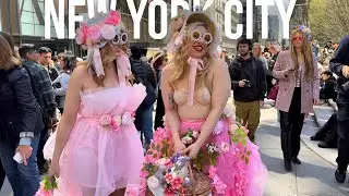 ⁴ᴷ New York City Easter Parade & Easter Bonnet Festival 2023