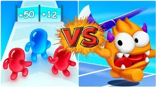 Join Blob 3D Vs Giant Blob 3D 👩&zwj;✈️👩&zwj;✈️ All New Levels Game Mobile Walkthrough iOS, Android Gameplay