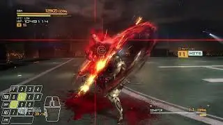 (Motion Warning) Armstrong Metal Gear Rising Revengeance Difficulty No Hit Sam DLC S Rank