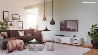 3D|CGI Hochwertig Wohnraum-Inszenierungen 