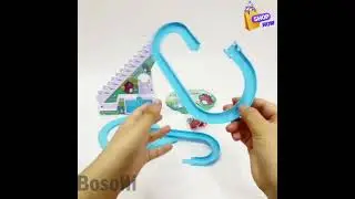 Fun and educational electric duck track toy. Kids love watching ducks climb | Bosolli