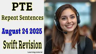 Daily PTE Repeat Sentence Challenge | 20 Real Practice Sentences for Exam Success