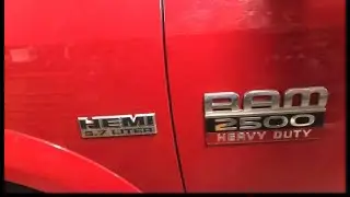 Ram 2500 Interior repair and detail