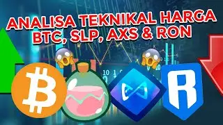 SLP AXS RON BTC Price Analysis today, Will the price of SLP AXS RON BTC go up or down?