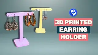 Design with me: 3D Printed Earring Holder | Shapr3D