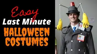 Easy Last Minute Halloween Costume Ideas!