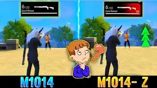 M1014 Z VS NORMAL M1014 ABILITY TEST | M1014 Z GAMEPLAY | AFTER UPDATE BEST GUN IN FREE FIRE