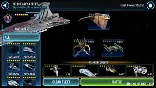 Fleet Arena: Testing the new ship Meta Round 2 | SWGOH: Star Wars Galaxy of Heroes