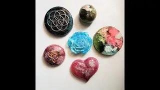 Experimenting with alcohol inks and homemade alcohol pigments in resin