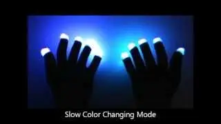 Its Party Time RGB LED Gloves