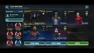 Counter Jedi Master Kenobi with Sith Eternal Emperor