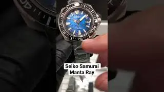 Seiko Samurai manta ray