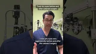 Discuss dry eyes with your eye surgeon