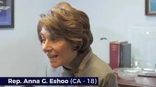 Rep. Anna G. Eshoo | #Summit25 Congratulations