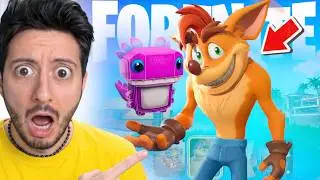 TROVO un KLOMBO SPIRITELLO E INCONTRO CRASH BANDICOOT in FORTNITE!? 😱