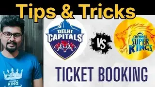 Csk vs Delhi capitals tickets booking| How to book ipl tickets tricks & tips tamil