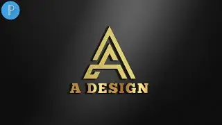 A Style 3D logo design on pixellab android[Vandy Design]