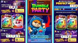 (PARTY+4 Solo) TEAM SOLO~Plunder Pirates/ Crazy Columns/ Lights Up+Rainbow 🌈/ Special O' Rama 