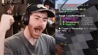 Sapnap gets 20 kills in Hispanic Blockwars
