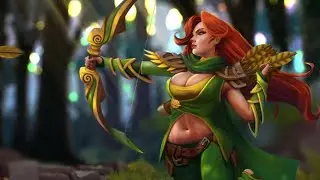 Windranger Mid Lane Gameplay - Patch 7.25b (Dota 2 Gameplay)