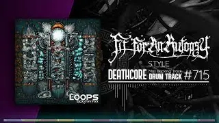 Deathcore Drum Track / Fit For An Autopsy Style / 110 bpm