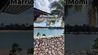 5 Favs From Fiji Marriott Resort Momi Bay 🏝️🌟 #fiji  #travel