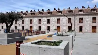 ESTAMPAS DE SAN FERNANDO DE HENARES DURANTE EL ESTADO DE ALARMA  PLAZA DE ESPAÑA