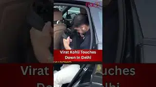 Virat Kohli Touches Down In Delhi...|Flix9