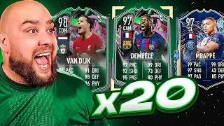I Opened 20 X 93+ TOTS or SHAPESHIFTER PLAYER PICKS!