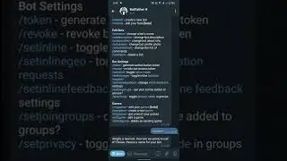 How to get Telegram Bot Token #shorts