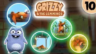 Grizzy And The Lemmings Grizzy Finds Flooting Device Flying Sofa Encyclospin|Encycloshot