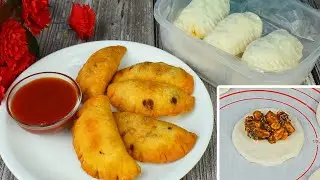 Make & Freeze Chicken stuffed Mini Calzones - Ramadan Recipes