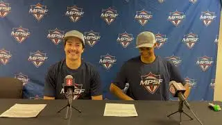 Post-match interview with Ethan Champlin / Merrick McHenry (2023-4-22)