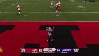 EASports College Football26 Dynasty 2027 PAC12 Championship gm Washington Huskies vs Utah Utes User
