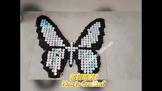 Butterfly shimmer wall