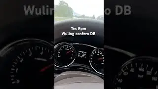 Tes kecepatan Wuling confero DB di jalan Tol #wulingconfero #fyp #sorotan