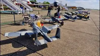 DUXFORD IMPERIAL WAR MUSEUM - RC MODEL AIRCRAFT SHOW FLIGHTLINE WALK  - TBOBBORAP1 - 2022