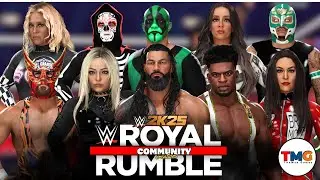 WWE 2K25 : Best Royal Rumble Creations off The Community Creations