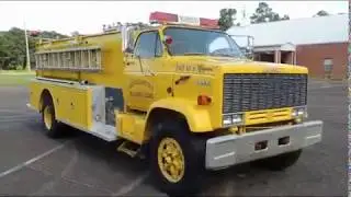 1984 GMC Topkick Fire Truck VIN 2892