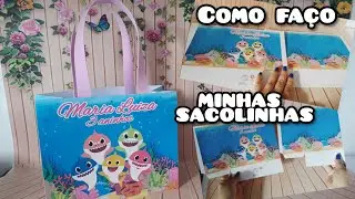 COMO FAZER SACOLINHA SURPRESA | FAÇA E VENDA | Fran Valim #rumo10k