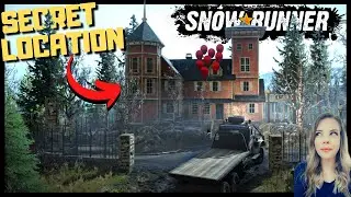 HUNTING for STEPHEN KING Easter Eggs - Update 16.1 & Crocodile Pack - SNOWRUNNER Live Gameplay