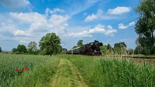 Berlin macht Dampf 52 8177 mit den Gurken-Express