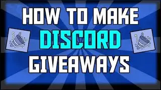 HOW TO MAKE THE OPEST GIVEAWAY BOT WITH BUTTONS